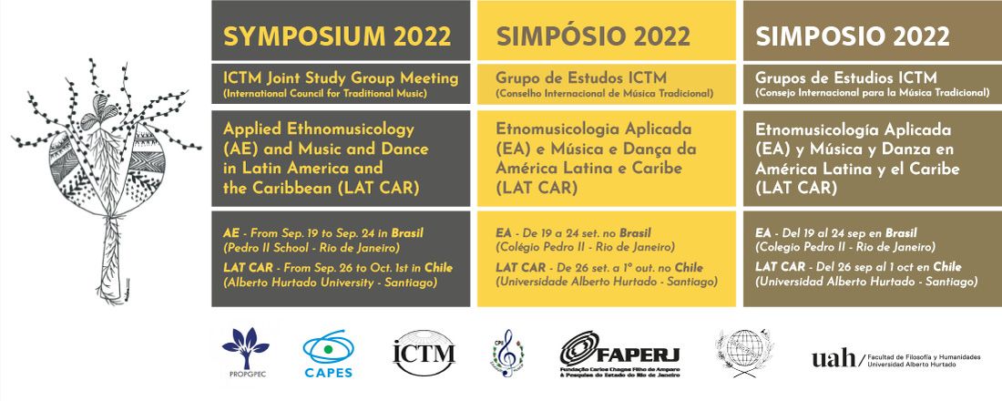 ICTM Joint Symposium 2022 -  Applied Ethnomusicology & Music and Dance in Latin America and the Caribbean - Rio de Janeiro - 2022