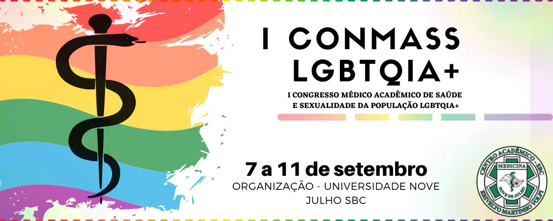 I Congresso Médico Acadêmico de Saúde e Sexualidade LGBTQIA+ UNI9 SBC