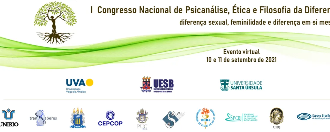 I Congresso Nacional de Psicanálise, Ética e Filosofia da Diferença