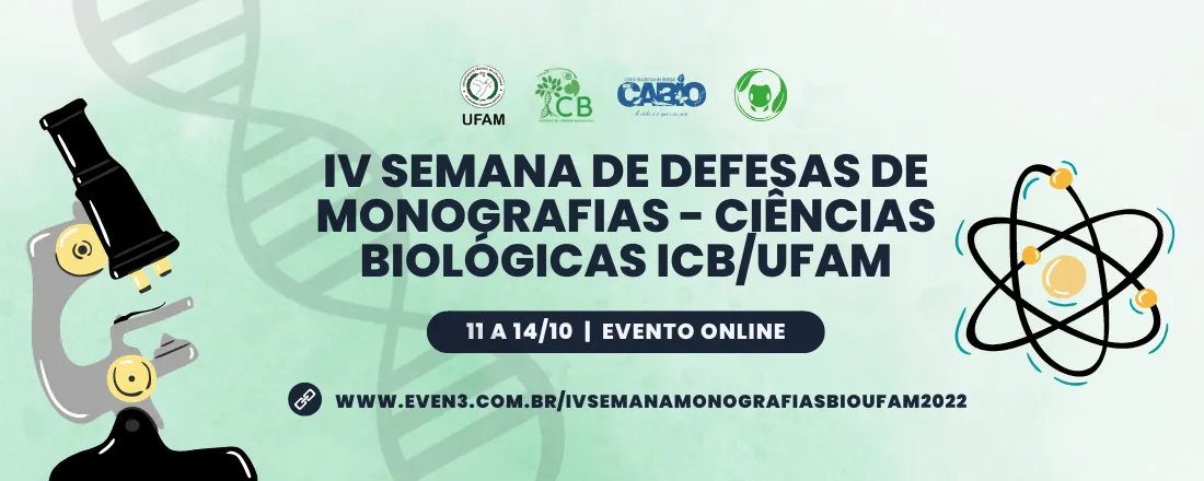IV Semana de Defesas de Monografias - Ciências Biológicas ICB/UFAM