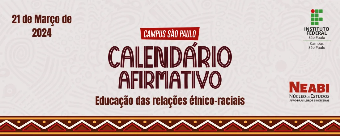 Calendário Afirmativo do Campus São Paulo - IFSP