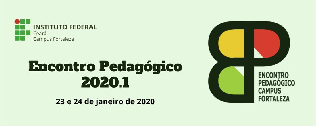 Encontro Pedagógico 2020.1 - IFCE Campus Fortaleza