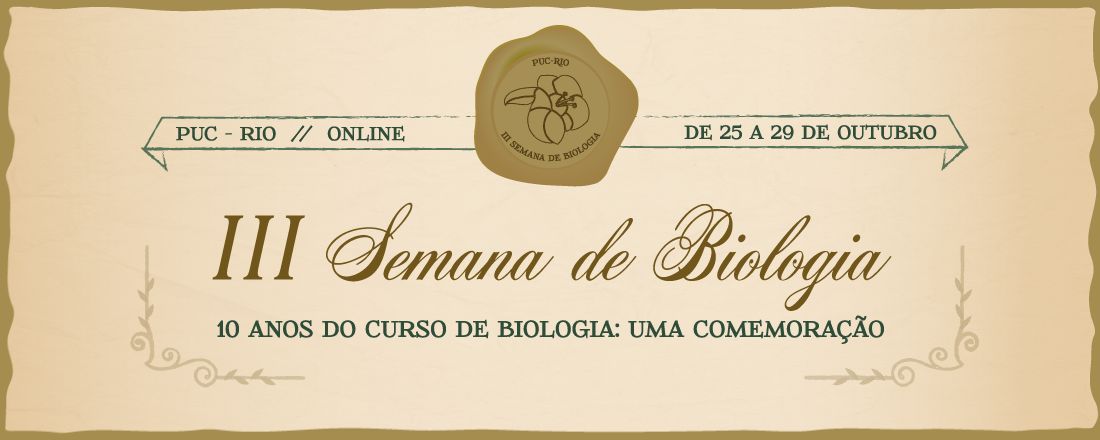 III Semana de Biologia PUC-Rio