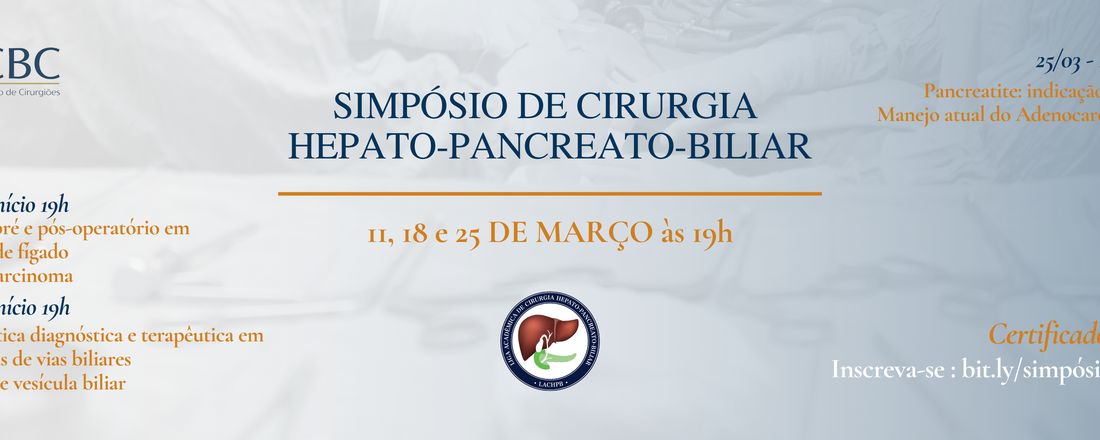 Simpósio de Cirurgia Hepato-Pancreato-Biliar