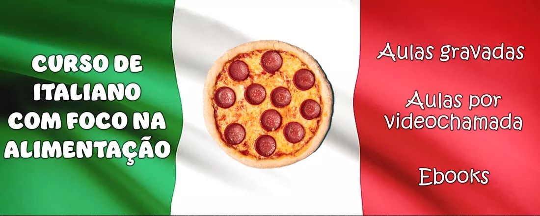 Curso de italiano com foco na alimentação - ideal para apaixonados pela culinária italiana e viajantes