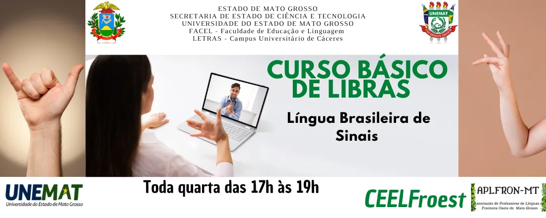 CURSO BÁSICO DE LIBRAS (LÍNGUA BRASILEIRA DE SINAIS) - CELLFROEST