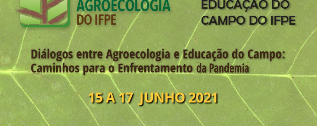 IV Seminário de Agroecologia e III Seminário de Educação do Campo do IFPE