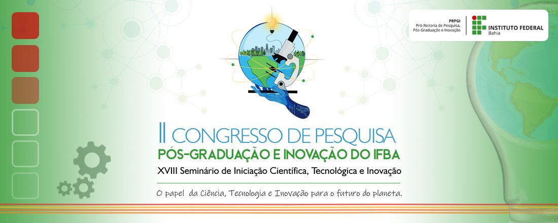 II Congresso de Pesquisa, Pós-Graduação e Inovação do IFBA