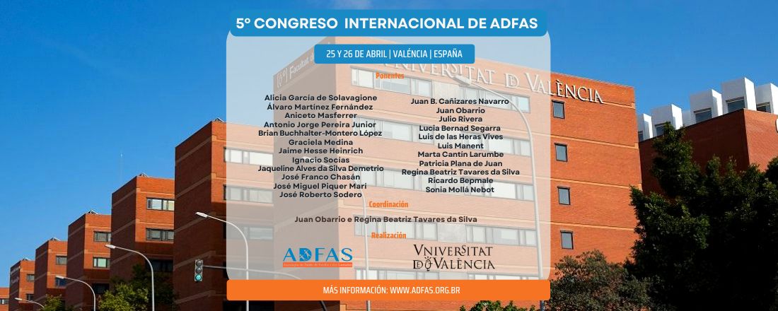 5º Congresso Internacional da ADFAS - Valência