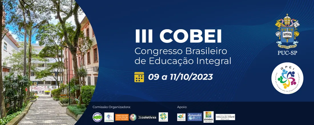 III COBEI - Congresso Brasileiro de Educação Integral