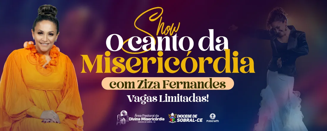 Show O Canto da Misericórdia com Ziza Fernandes