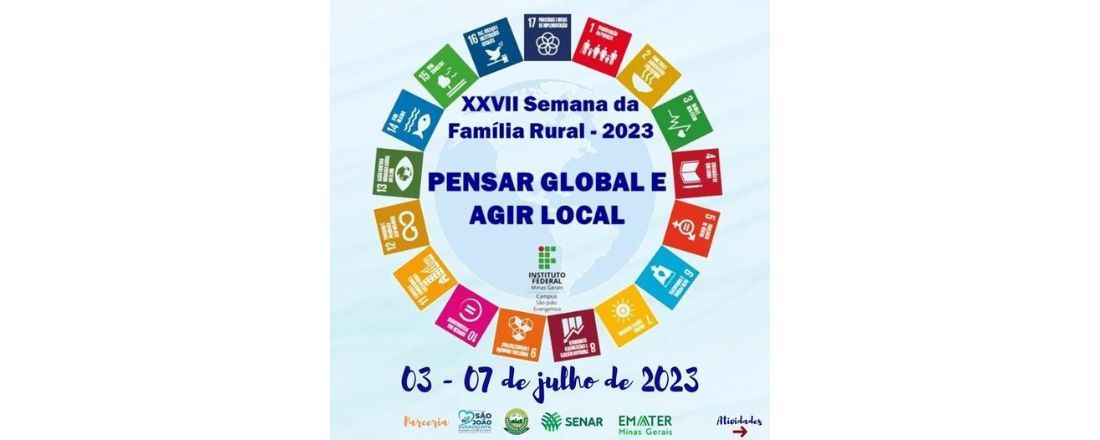 XXVII Semana da Família Rural - IFMG - Campus São João Evangelista