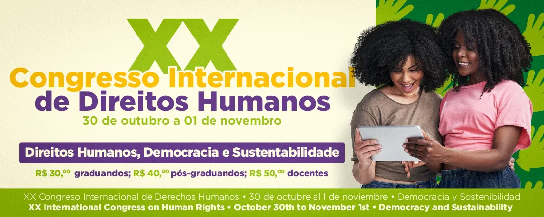 XX Congresso Internacional de Direitos Humanos