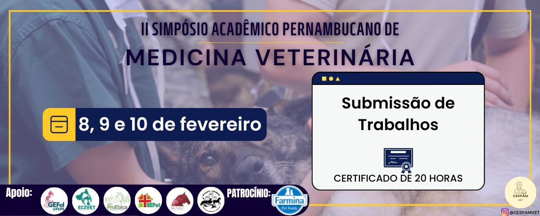 II Simpósio Acadêmico Pernambucano de Medicina Veterinária