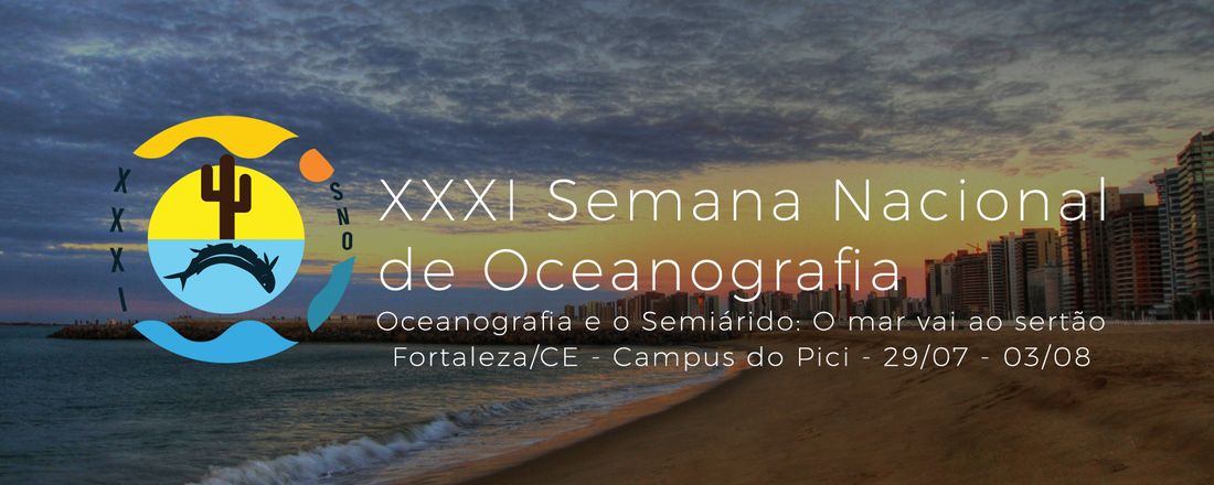 XXXI Semana Nacional de Oceanografia