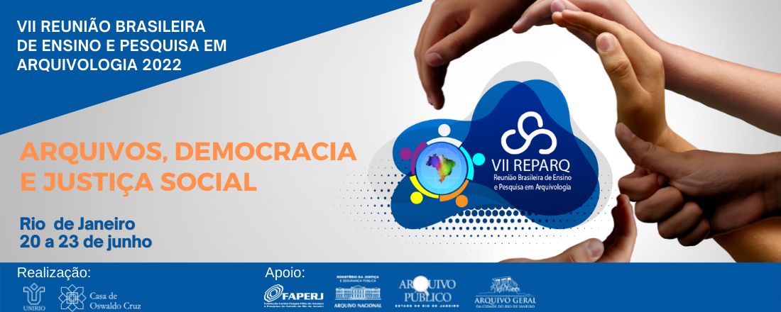 VII Reunião Brasileira de Ensino e Pesquisa em Arquivologia (REPARQ)