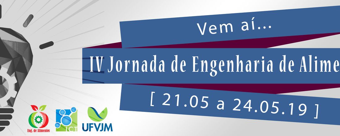IV JEA - Jornada Regional Sudeste de Engenharia de Alimentos