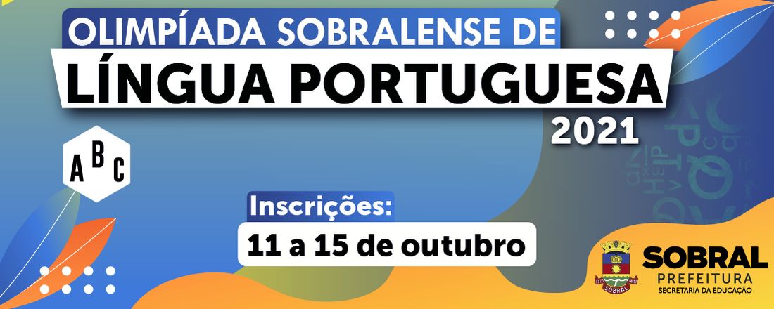 II Olimpíada Sobralense de Língua Portuguesa