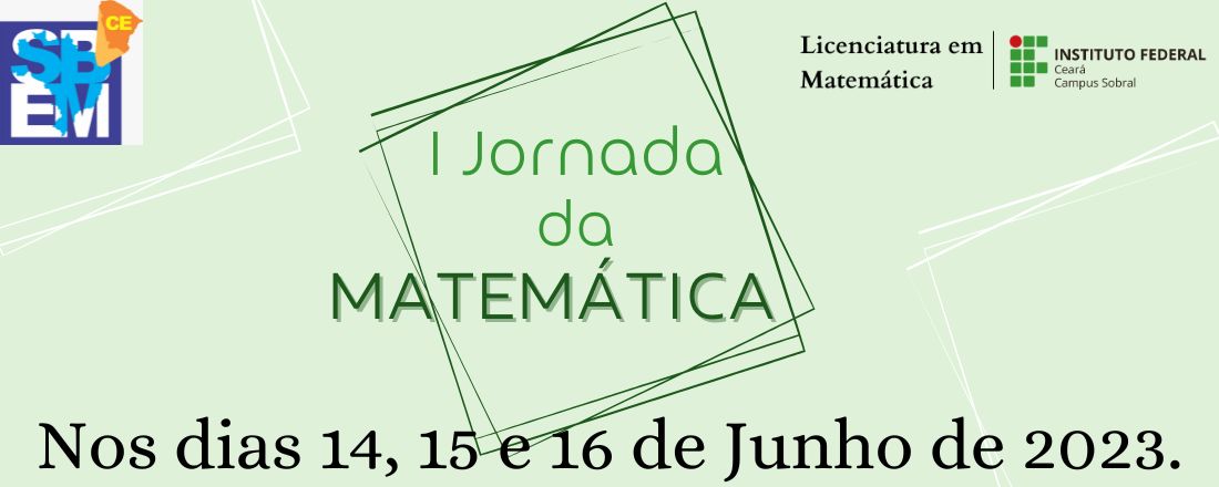 XV Semana Acadêmica - VIII Semana da Matemática - XIV Jornada de