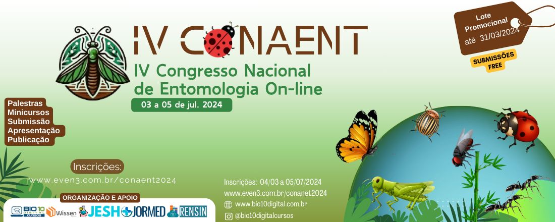 IV Congresso Nacional de Entomologia On-line (IV CONAENT)