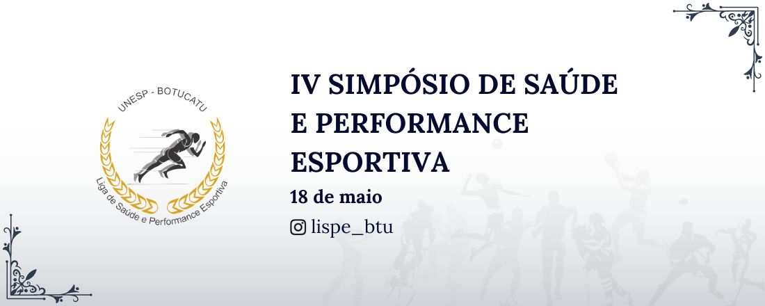 IV Simpósio de Saúde e Performance Esportiva