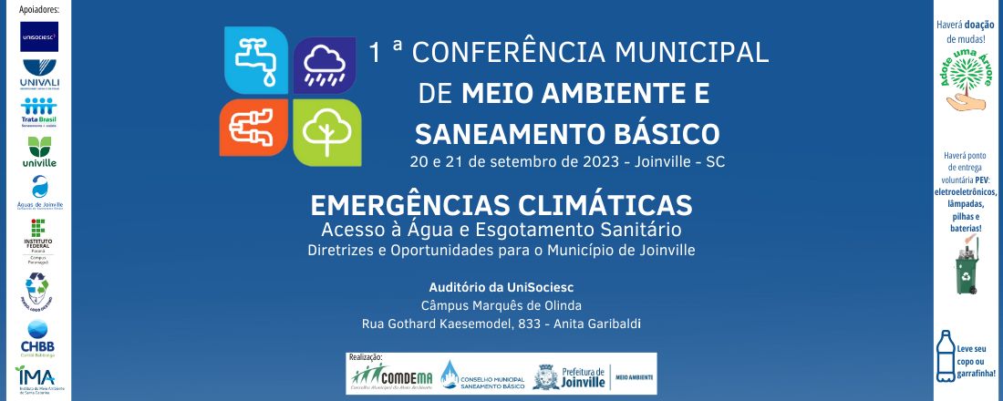 1ª Conferência Municipal de Meio Ambiente e Saneamento Básico