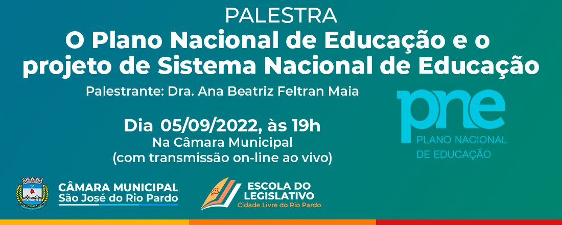 Palestra - O Plano Nacional de Educação e o projeto de Sistema Nacional de Educação no Brasil: uma análise histórica