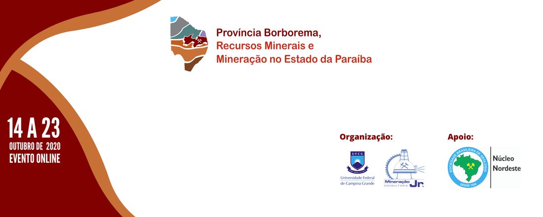 Província Borborema, Recursos Minerais e Mineração no Estado da Paraíba
