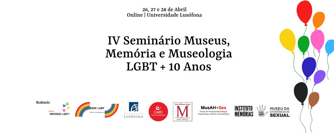Seminário Museus, Memória e Museologia LGBT+ 10 Anos