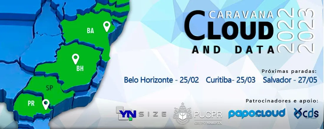 Caravana Cloud and Data - Edição Curitiba 2023 (Presencial)
