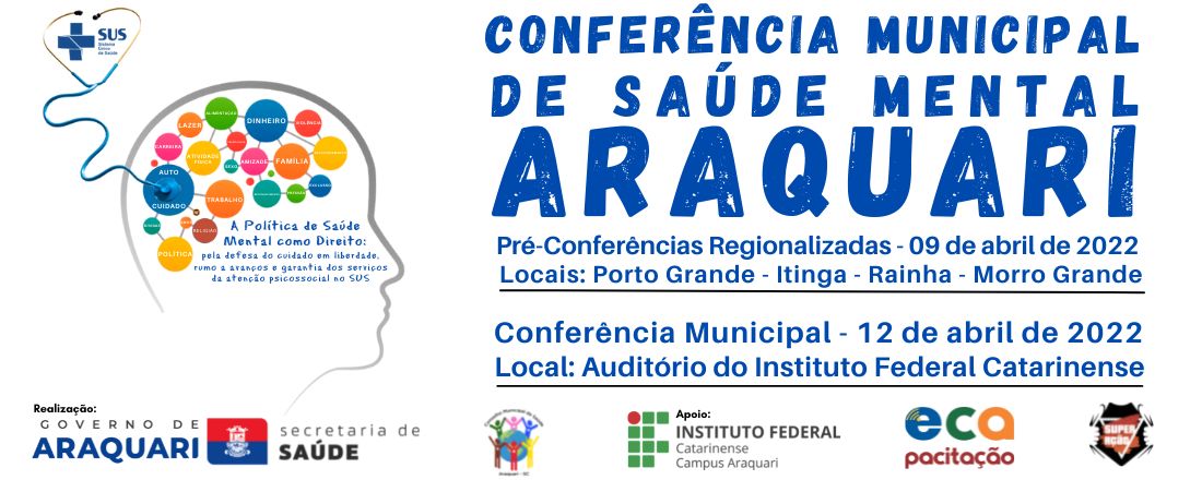 Conferência Municipal de Saúde Mental de Araquari