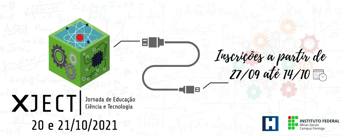 X Jornada de Educação, Ciência e Tecnologia (JECT) - IFMG Campus Formiga