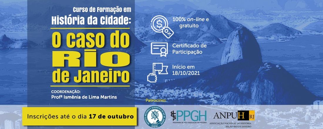 Curso de Formação em História da Cidade: o caso do Rio de Janeiro