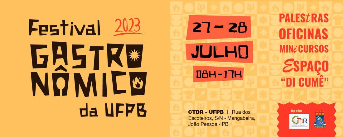 IV Festival Gastronômico da UFPB