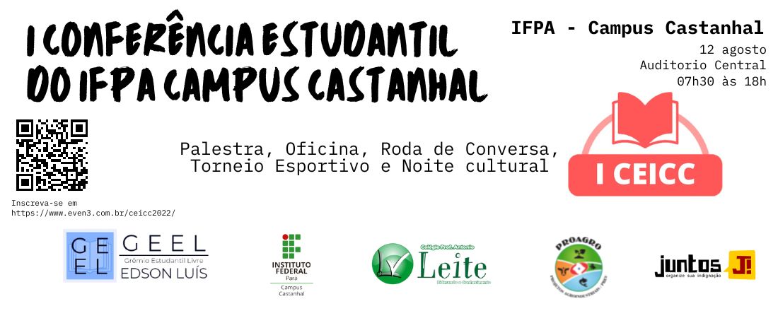 I CONFERÊNCIA ESTUDANTIL DO IFPA CAMPUS CASTANHAL