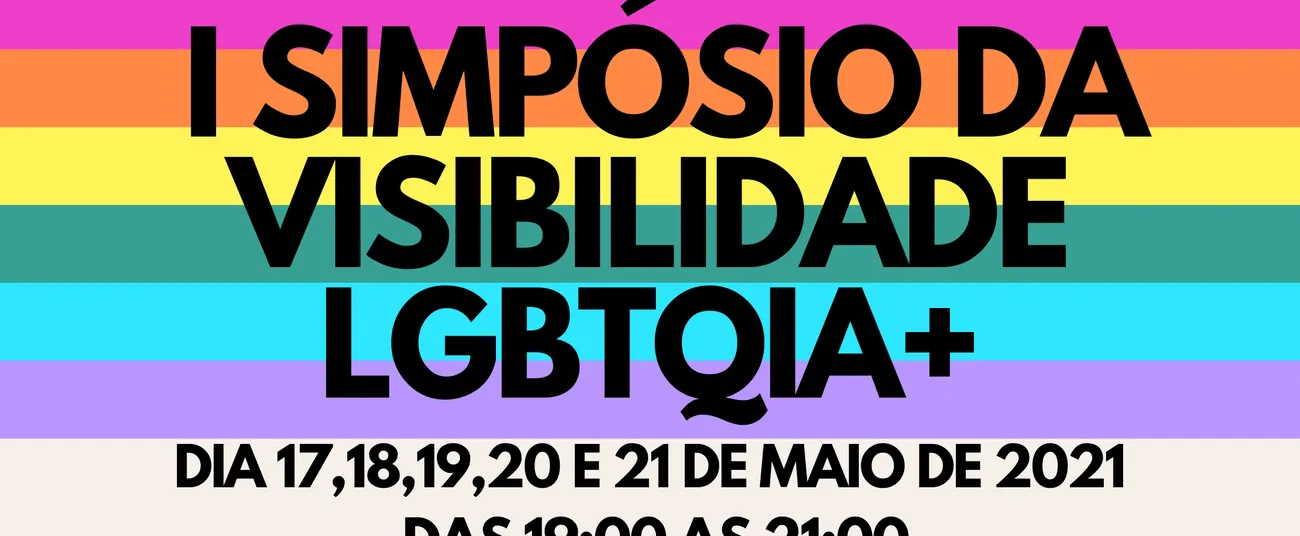 I Simpósio da visibilidade LGBTQIA+