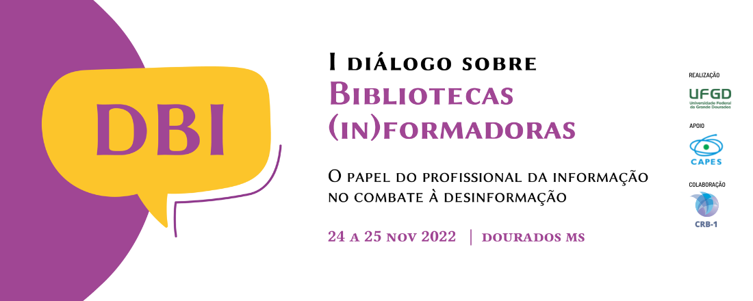 I Diálogo sobre Bibliotecas (in)formadoras