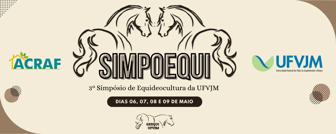 3° SIMPOEQUI - Simpósio de Equideocultura - UFVJM