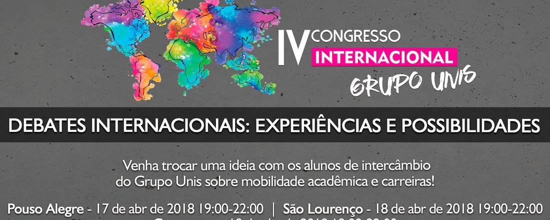 Debates internacionais: experiências e possibilidades