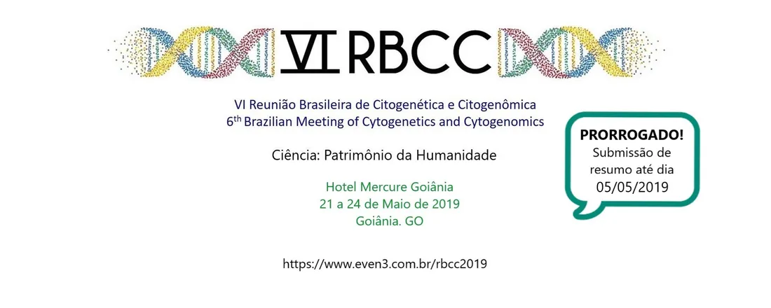 VI Reunião Brasileira de Citogenética e Citogenômica