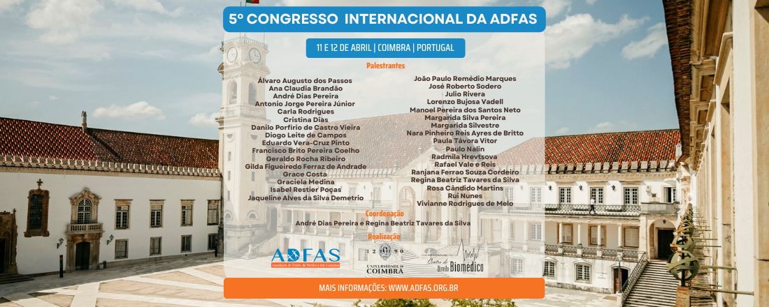 5º Congresso Internacional da ADFAS - Coimbra