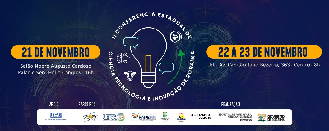 II Conferência Estadual de Ciência, Tecnologia e Inovação de Roraima